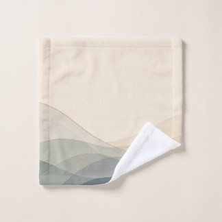 Ensemble de serviettes de salle de bain côtière en