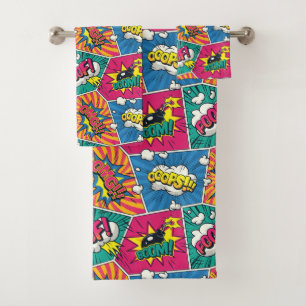 Ensemble de serviettes de toilette de la bande des