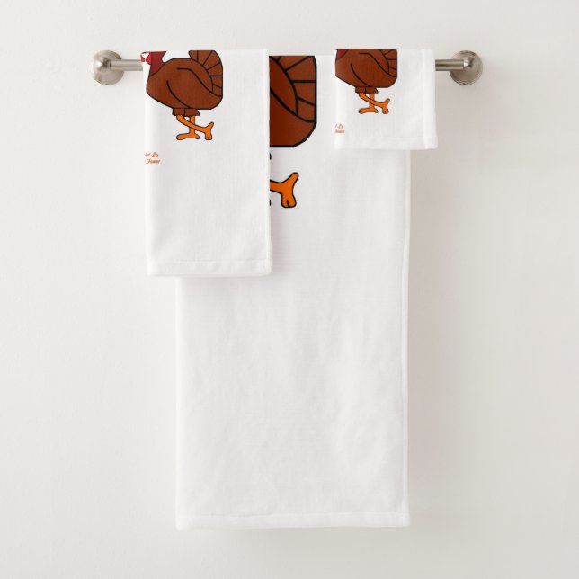 Ensemble de serviettes de toilette de la Passion T (En situation)