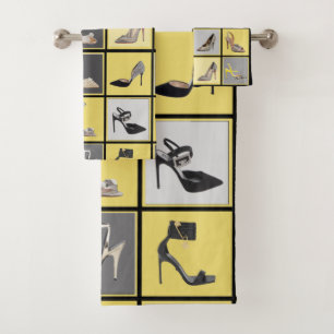 Ensemble de serviettes de toilette High Heels Coll