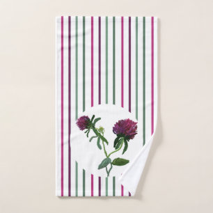 Ensemble de serviettes de toilette violet