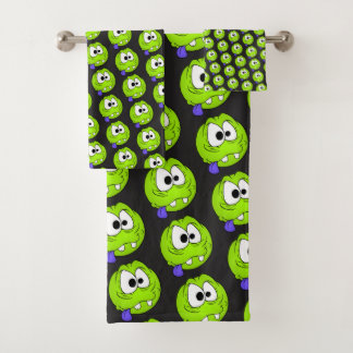 Ensemble de serviettes Emote Face