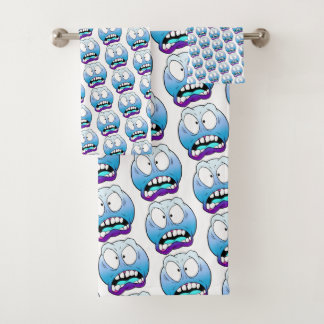 Ensemble de serviettes Emote Face