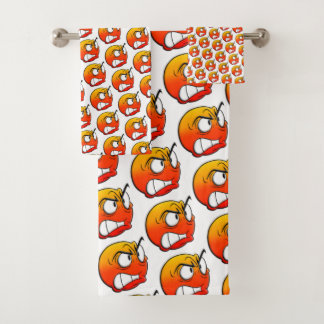 Ensemble de serviettes Emote Face