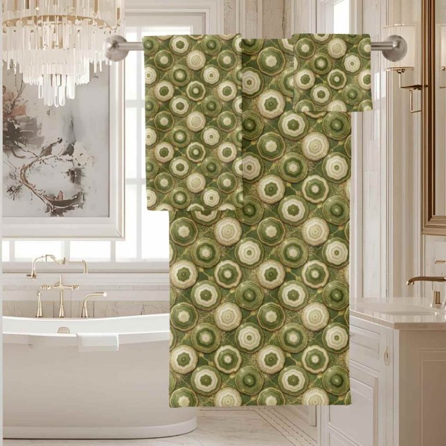 Ensemble de serviettes en géode d'agate de luxe -  (Créateur téléchargé)