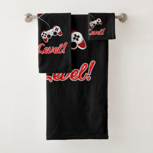 Ensemble de serviettes Gamer Valentine