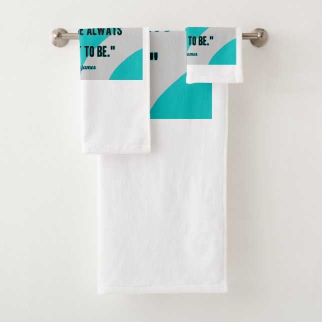 Ensemble de serviettes Inspiration Salle de bain (En situation)