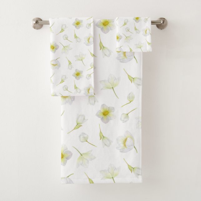 Ensemble de serviettes mariage Joy (En situation)