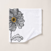 Ensemble de serviettes Monster Poppy