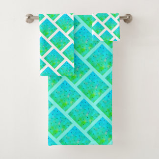 Ensemble de serviettes Motif aux couleurs printani