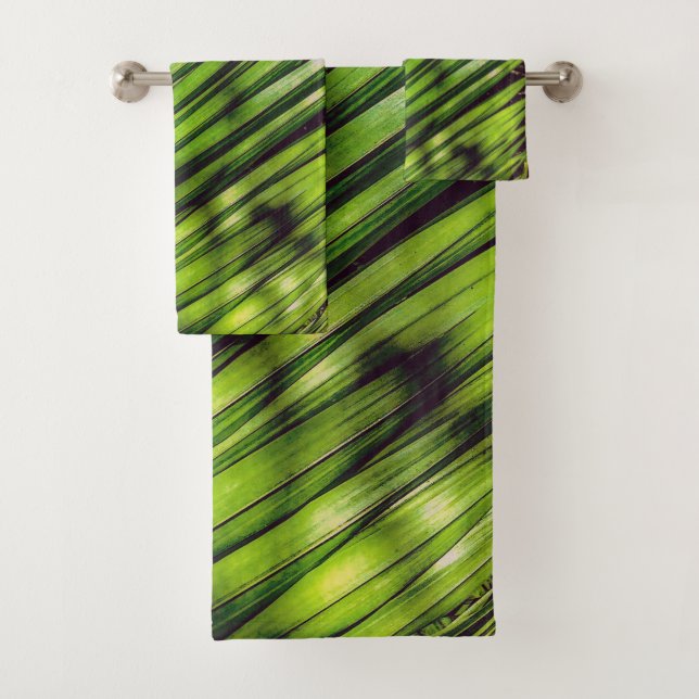 Ensemble de serviettes Palm Frond, Pine Needles et (En situation)