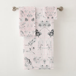 Ensemble de serviettes personnalisé Baignoire, M