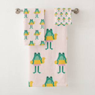 Ensemble de serviettes pour enfants Motif de greno