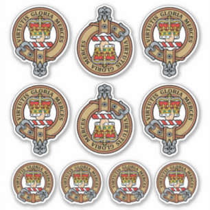 Ensemble de stickers Clan Robertson Crest