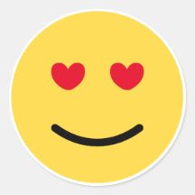 Ensemble de stickers Coeur Amour