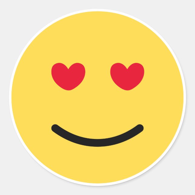 Ensemble de stickers Coeur Amour (Devant)