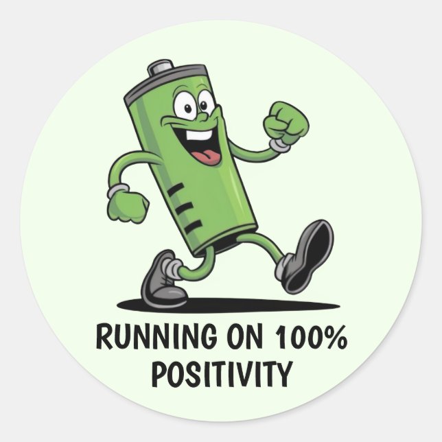 Ensemble de stickers de batterie chargée (Devant)