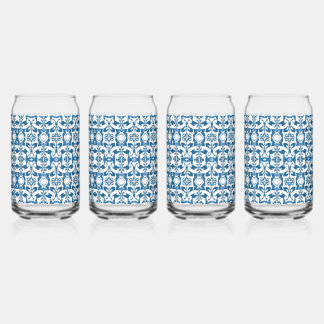 Ensemble de verre à 4 pièces | Bohemian Blues