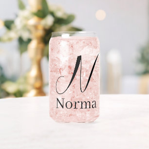 Ensemble de verre à boire Lettre N