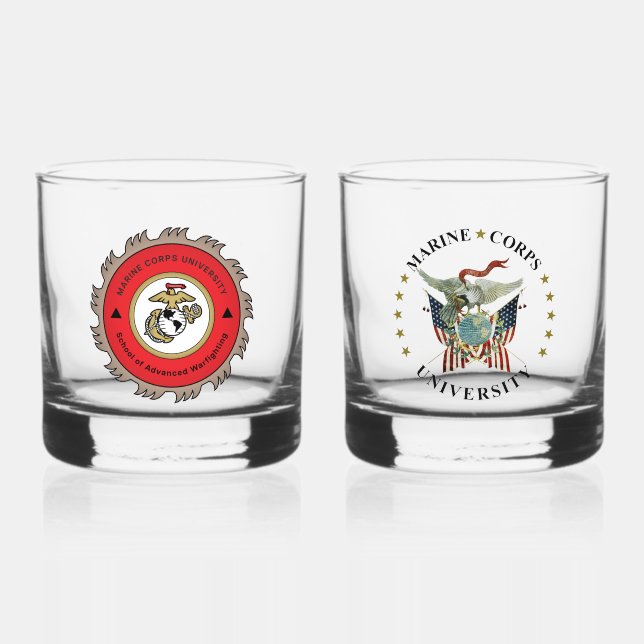 Ensemble de verre à whisky SAW/MCU (Recto)