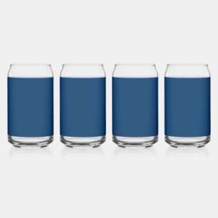 Ensemble de verre personnalisé bleu minuit - Comma