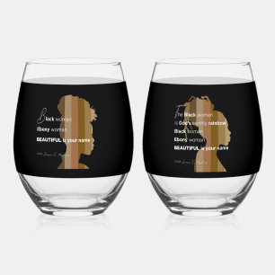Ensemble de verrerie Verre à vin sans pied