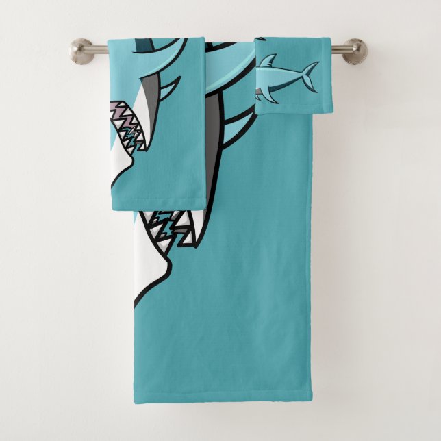 Ensemble nommé fait sur commande de serviette de (En situation)