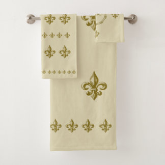 Ensemble personnalisé de serviettes de bain Monogr