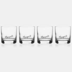 Ensemble personnalisé de verres à whisky