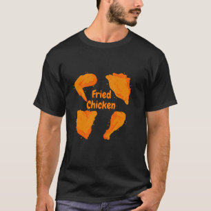 Ensemble Poulet Frit Cuisse Haut d'Aile Drôle Amou