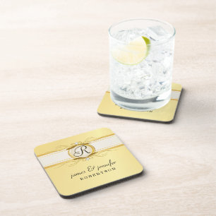 Ensemble vintage de fantaisie de dessous de verre