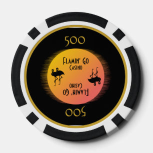 Ensembles de jetons de poker Flamingo Class Act
