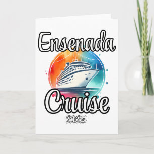 Ensenada-Kreuzfahrt 2025 passende Familienferien M Karte