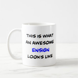 ensign, awesome kaffeetasse