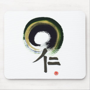 Enso - Kanji für Wohlwollen Mousepad