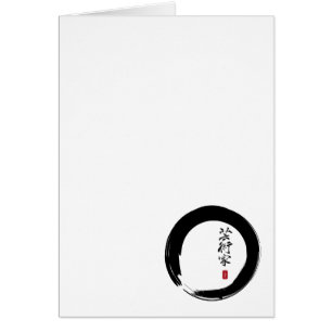 Enso mit Japanisch für Künstler