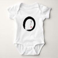 Enso mit "mit Liebe" Kanjitext