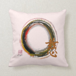 Enso - Mitleid u. Frömmigkeit, Sumi-e Kissen