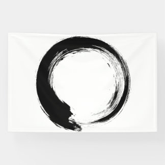 Enso Zen-Kreis Banner