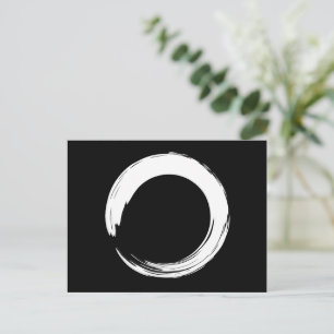 Ensō-Zen-Kreis Postkarte