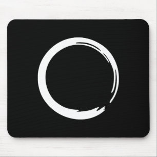 Enso, Zen, Kreis, Symbol, Buddhismus, Buddha, Medi Mousepad