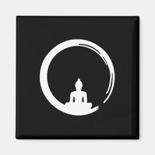 Enso, Zen, Kreis, Symbol Buddhismus Buddha Meditat Magnet