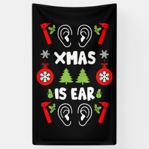 ENT Doctor Christmas Banner