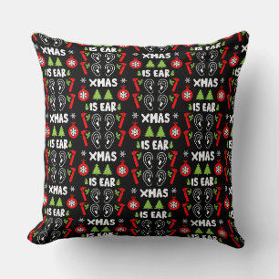 ENT Doctor Christmas Kissen
