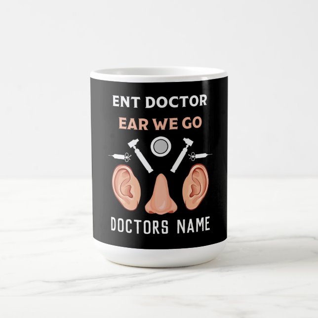 ENT Otolaryngology Otorhinolaryngologin Kaffeetasse (Mittel)