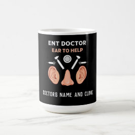 ENT Otolaryngology Otorhinolaryngologin Kaffeetasse