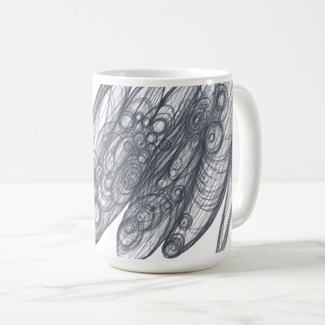 Entangled Cosmos Kaffeetasse (VorderseiteRechts)