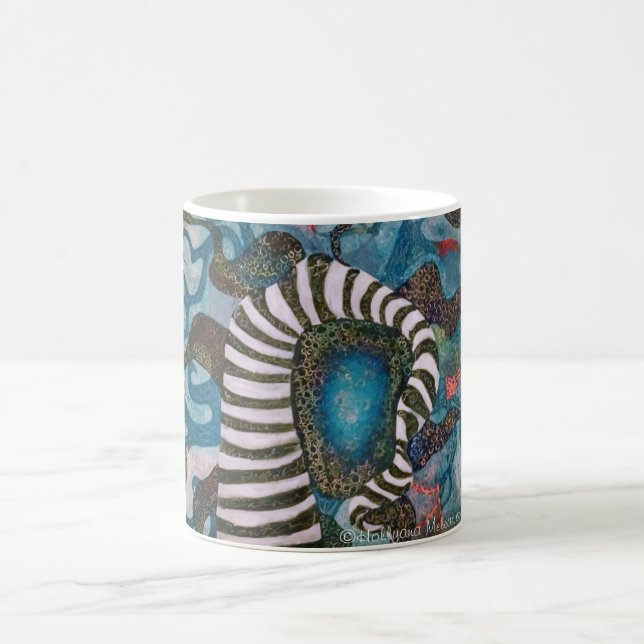 Entanglement Abstrakt Art Tasse von Hollyana Melea (Mittel)