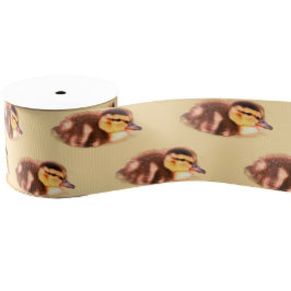 Entchen-Foto-Schleife Ripsband