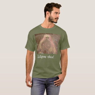 Entdecke das! Göttin Hippie Lady zeichne in Kreid T-Shirt
